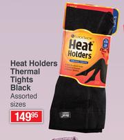 Special Heat Holders Thermal Tights (Black) Assorted Sizes — m.