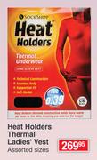 Heat Holders Thermal Ladies Vest 