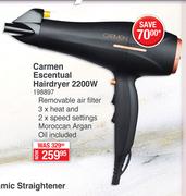 Carmen Escentual Hairdryer 2200W