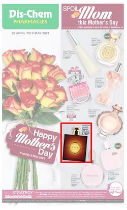 Dis-Chem : Happy Mother's Day (23 April - 9 May 2021), page 1
