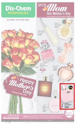 Dis-Chem : Happy Mother's Day (23 April - 9 May 2021), page 1