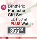 Lentheric Panache Gift Set EDT-50ml Plus Watch