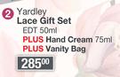 Yardley Lace Gift Set EDT-50ml