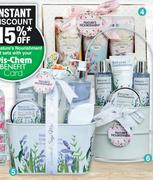 Nature's Nourishment Natural Combination Lavender & Sage Mint Caddy Set (5 Piece)