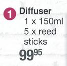 Nature's Edition Pomegranate & Wild Fig Diffuser (1 x 150ml, 5 x Reed Sticks)