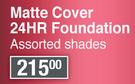 L'Oreal Infaillible Matte Cover 24HR Foundation (Assorted Shades)
