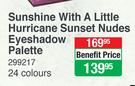 Disco Sunshine With A Little Hurricane Sunset Nudes Eyeshadow Palette (24 Colours)