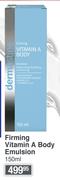 Dermastine Firming Vitamin A Body Emulsion-150ml