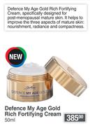 Bionike Defence My Age Gold Rich Fortifying Cream-50ml