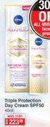Nivea Triple Protection Day Cream SPF50-40ml