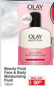 Olay Beauty Fluid Face & Body Moisturising Fluid-100ml