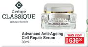 Creme Classique Advanced Anti Ageing Cell Repair Serum-30ml
