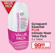 Gynaguard Essential Plus Intimate Wash Value Pack-2 x 140ml Per Pack