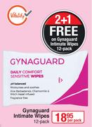 Gynaguard Intimate Wipes 12 Pack-Per Pack