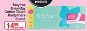 Stayfree Everyday Cotton Touch Pantyliners 20 Pack-Per Pack