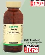 Dis-Chem Gold Cranberry 120 Softgel Capsules