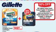 Gillette Fusion Proglide Power Cartridges(8 Pack)-Per Pack