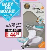Safety Clear View Nail Clippers