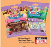 Mister Sweet Speckled Eggs Assorted-100g/ 125g Each