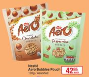 Nestle Aero Bubbles Pouch Assorted-102g Each