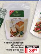 Health Connection Wholefoods Gluten Free White Bread Mix-500g