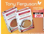 Tony Ferguson Instant Soup Assorted-4 x 24g Sachets 