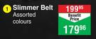 Slimmer Belt (Assorted Colours)-Each