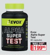Evox Alpha Super Test-80 Capsules