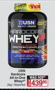USN Hardcore All In One Whey gh Assorted-2kg