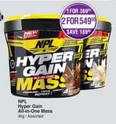 NPL Hyper Gain All In One Mass Assorted-For 2 x 4kg