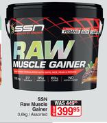 SSN Raw Muscle Gainer Assorted-3.6kg