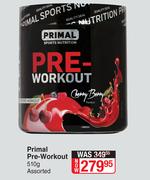 Primal Pre Workout Assorted-510g