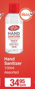 Lifebuoy Hand Sanitizer Assorted-100ml Each