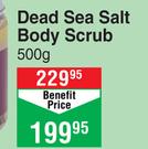 Mineraline Dead Sea Salt Body Scrub-500g