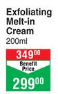 Payot Exfoliating Melt In Cream-200ml