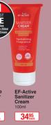 EF-Active Sanitizer Cream-100ml Each