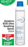 Bioderma Atoderm SOS Ultra Soothing Spray-200ml