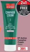 EF-Active Camphor Cream-250ml Each