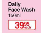 Oxy Daily Face Wash-150ml Each