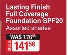 Rimmel London Lasting Finish Full Coverage Foundation SPF20 (Assorted Shades)