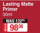 Rimmel London Lasting Matte Primer-30ml