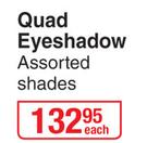 Yardley London Quad Eyeshadow (Assorted Shades)-Each