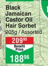 Okay Black Jamaican Castor Oil Hair Sorbet (Assorted)-205g