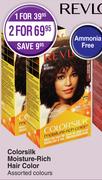 Revlon Colorsilk Moisture Rich Hair Color (Assorted Colours)-For 1