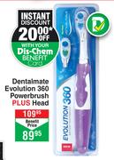Dentalmate Evolution 360 Powerbrush Plus Head