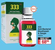 333 Anti Bacterial Mouthwash & Gargle-200ml