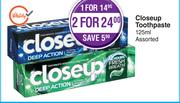 Closeup Toothpaste (Assorted)-125ml
