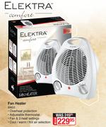 Elektra Comfort Fan Heater