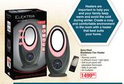 Elektra Comfort Aero Heat Bladeless Fan Heater