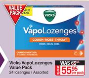 Vicks VapoLozenges Value Pack 24 Lozenges (Assorted)-Per Pack